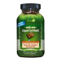 Suplemento Irwin Naturals Only One Liquid-Gel Multi 60 Softgels