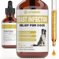 Suplemento iVitamins Infecção Fúngica Natural para Cães 30mL Suplemento iVitamins Infecção Fúngica Natural para Cães 30mL