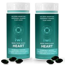 Suplemento Iwi Life Heart Omega-3 120 cápsulas gelatinosas veganas