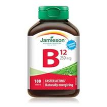 Suplemento Jamieson Vitamina B12 Meticobalamina 250mcg 100 comprimidos