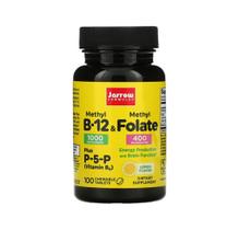 Suplemento Jarrow Formulas Metil B-12 e Metil Folato Suplemento Jarrow Formulas Metil B-12 e Metil Folato