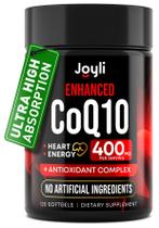 Suplemento JOYLI Nutrition CoQ10 400mg - Cápsulas Gelatinosas