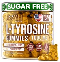 Suplemento JOYLI Nutrition L-Tyrosine Gummies 1000mg para crianças e adultos