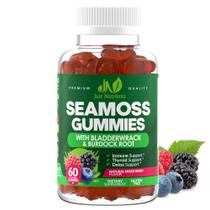 Suplemento Just Nutrients Sea Moss, 3000 mg, gomas, 60 unidades