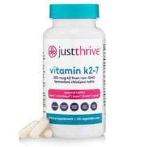 Suplemento Just Thrive Vitamin K2-7 Bone Brain Heart 60 cápsulas