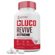 Suplemento Justified Laboratories Gluco Revive Extreme 1295 mg