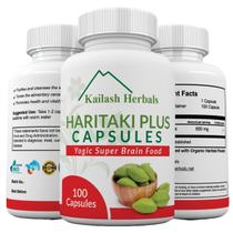 Suplemento Kailash Herbals Organic Haritaki 100 cápsulas