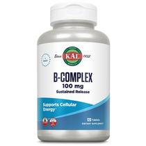 Suplemento KAL B-100 Complex de liberação sustentada 120 comprimidos Suplemento KAL B-100 Complex de liberação sustentada 120 comprimidos