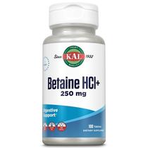 Suplemento KAL Betaine HCL com pepsina Digestive Health