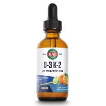 Suplemento KAL D3 K2 DropIns 125 mcg/500 mcg Líquido 60 Serv