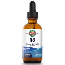 Suplemento KAL de vitamina D3 2000 UI (50 mcg) DropinS 55 mL