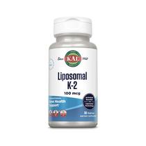 Suplemento KAL de vitamina K2 lipossomal 100mcg com MK7 30 porções