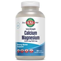 Suplemento KAL Extra Strength Calcium Magnésio 250 comprimidos