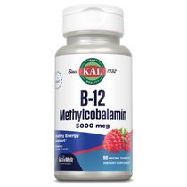 Suplemento KAL Vitamina B12 Metilcobalamina 5000mcg 90 comprimidos