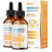 Suplemento Kayseari Full Spectrum Tocotrienóis de 1200 mg, 2 pacotes