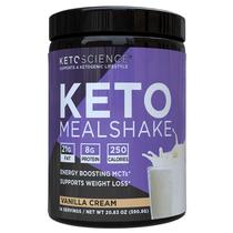 Suplemento Keto Science Keto Meal Shake Baunilha - 600ml Suplemento Keto Science Keto Meal Shake Baunilha - 600ml