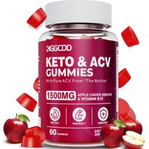Suplemento KGGCDD Keto ACV Gummies Advanced Weight Loss 60 ct