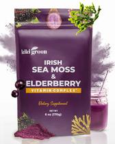 Suplemento KIKI Green Sea Moss Powder com sabugueiro 180mL Suplemento KIKI Green Sea Moss Powder com sabugueiro 180mL