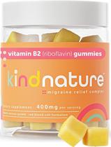 Suplemento Kind Nature Vitamin B2 Gomas Riboflavina 400mg Suplemento Kind Nature Vitamin B2 Gomas Riboflavina 400mg