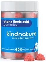 Suplemento Kindnature Alpha Lipoic Acid Gummies 600mg ALA