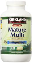 Suplemento Kirkland Signature Adult 50+ multivitamínico 400 comprimidos