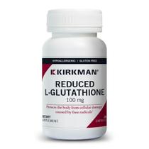 Suplemento Kirkman de L-glutationa reduzida 100 mg 100 cápsulas