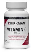 Suplemento Kirkman de vitamina C 250 mg, cápsulas, 250 unidades Suplemento Kirkman de vitamina C 250 mg, cápsulas, 250 unidades