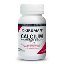 Suplemento Kirkman Quelato de Bisglicinato de Cálcio 200 mg 120 cápsulas Suplemento Kirkman Quelato de Bisglicinato de Cálcio 200 mg 120 cápsulas