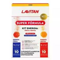 Suplemento Kit Energia Combo Power Vitamina C + Arginina Lavitan