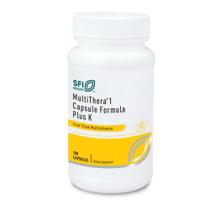 Suplemento Klaire Labs MultiThera 1 Plus K sem ferro 180 cápsulas Suplemento Klaire Labs MultiThera 1 Plus K sem ferro 180 cápsulas
