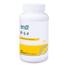 Suplemento Klaire Labs P-5-P 30 mg de vitamina B6 bioativa 100 cápsulas