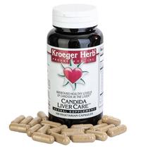 Suplemento Kroeger Herb Candida Liver Care 100 cápsulas