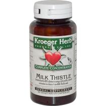 Suplemento Kroeger Herb Milk Thistle 80% Extrato 90 Cápsulas