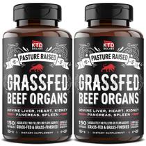 Suplemento KTD BIOLABS Complexo de órgãos bovinos alimentados com capim 3000 mg