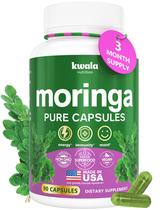 Suplemento Kwala Nutrition Moringa em cápsulas 90 cápsulas