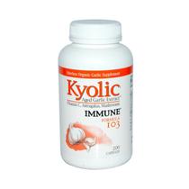 Suplemento Kyolic Formla 103 orgânico não transgênico com vitamina C 200 Cap Suplemento Kyolic Formla 103 orgânico não transgênico com vitamina C 200 Cap