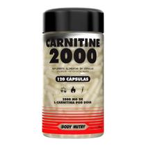 Suplemento L Carnitine Body Nutry 2000mg 120 Cápsulas Sem Sabor