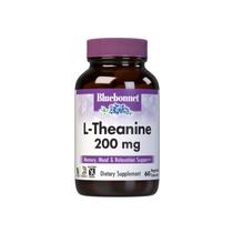 Suplemento L-Teanina Bluebonnet Nutrition - 200mg - 60 Cápsulas Suplemento L-Teanina Bluebonnet Nutrition - 200mg - 60 Cápsulas