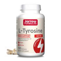 Suplemento L-Tirosina Jarrow Formulas - 500mg - 100 Cápsulas