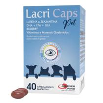 Suplemento Lacri Caps Pet com 40 Cápsulas