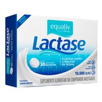 Suplemento Lactase 10.000 U.FCC com 30 comprimidos - Equaliv Suplemento Lactase 10.000 U.FCC com 30 comprimidos - Equaliv