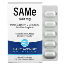 Suplemento Lake Avenue Nutrition SAMe 400 mg 60 comprimidos Suplemento Lake Avenue Nutrition SAMe 400 mg 60 comprimidos