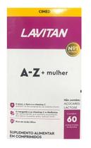 Suplemento Lavitan A - Z + Mulher 60Cp - Cimed Suplemento Lavitan A - Z + Mulher 60Cp - Cimed