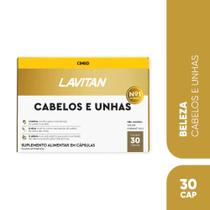 Suplemento Lavitan Cabelos E Unhas 30 Cápsulas - Cimed