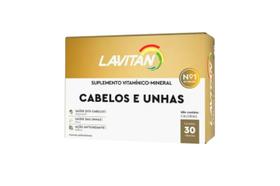 Suplemento Lavitan Cabelos E Unhas 30 Cps - Cimed - Cimed Industria De Medica