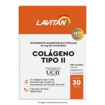 Suplemento Lavitan colageno tipo II UCII c/ 30 capsulas CIMED