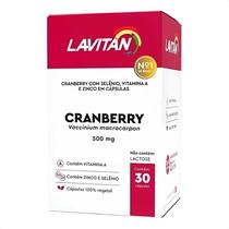 Suplemento Lavitan Cranberry 30 Cápsulas