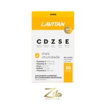Suplemento Lavitan Imunidade Cdzse 30 Comprimidos - Cimed Suplemento Lavitan Imunidade Cdzse 30 Comprimidos - Cimed