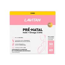 Suplemento Lavitan Pré-Natal Multi + Ômega 3 DHA - Cimed Suplemento Lavitan Pré-Natal Multi + Ômega 3 DHA - Cimed