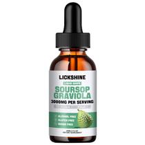 Suplemento Lickshine Soursop Graviola Liquid Drop 88 ml 3000 mg